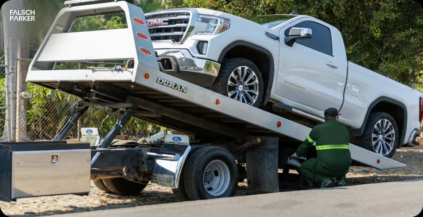 Was kostet es, ein Fahrzeug abschleppen zu lassen?