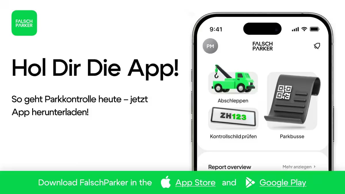 Wie funktioniert die FalschParker App?