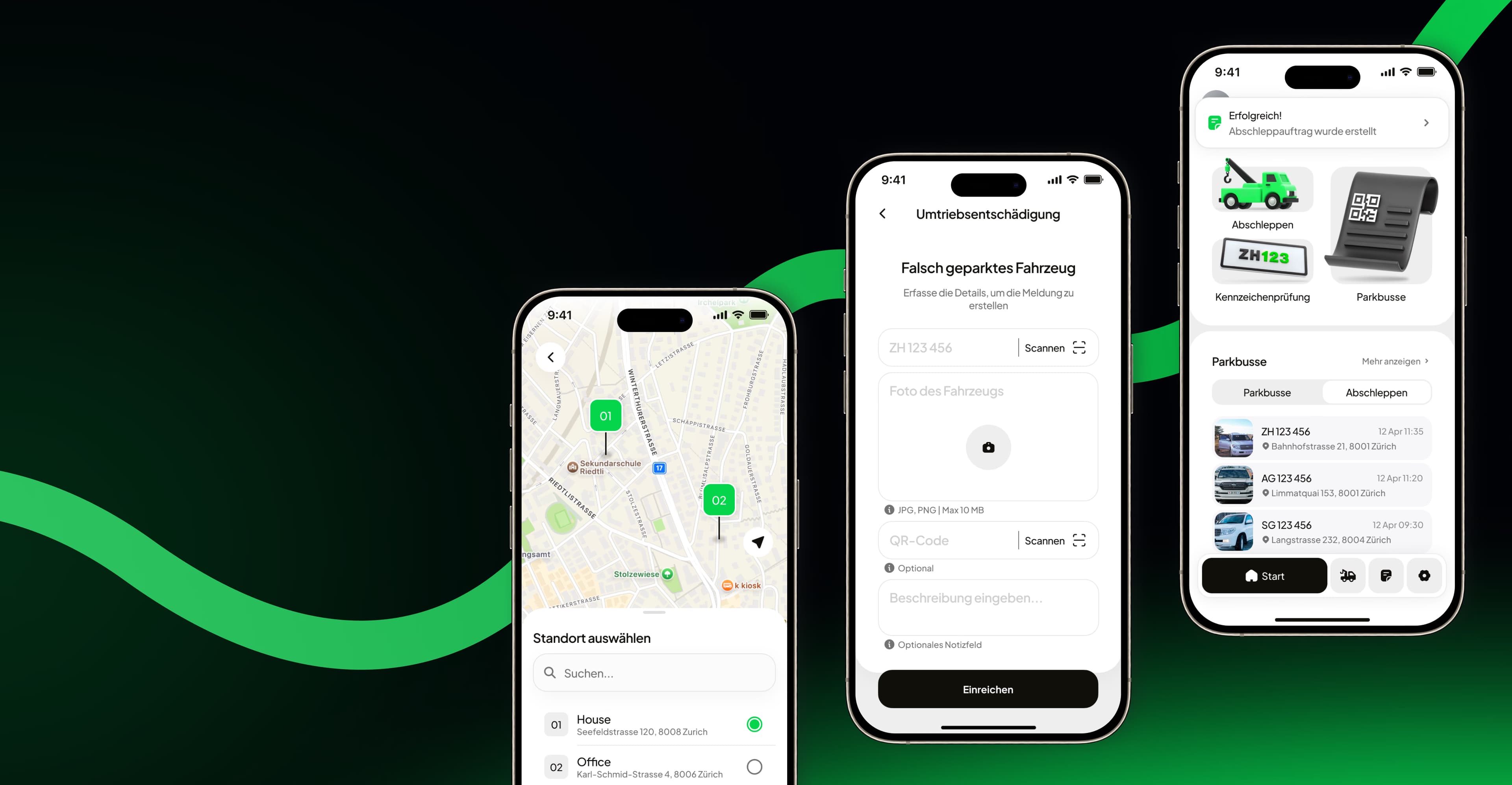 FalschParker App auf dem Smartphone