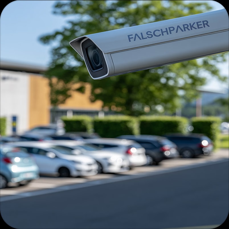 CCTV-Kamera mit automatischer Kennzeichenerkennung