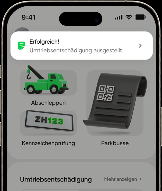 FalschParker App: Übersicht der gemeldeten Fälle